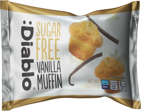 :Diablo Zuckerfreier Vanille-Muffin